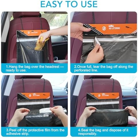 25 Pcs Disposable Car Trash Bag - Image 4