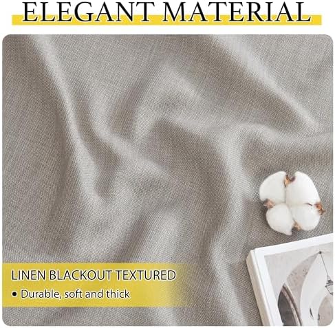 NICETOWN Linen Curtain Valances - Image 6
