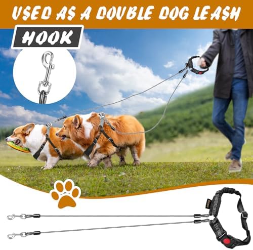 Dog Seat Belt for Car, Chew Proof Puppy Seatbelt, Heavy Duty Pet Leash for - Image 7
