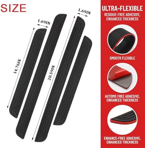 PVC Car Door Sill Protector Strips - Image 2