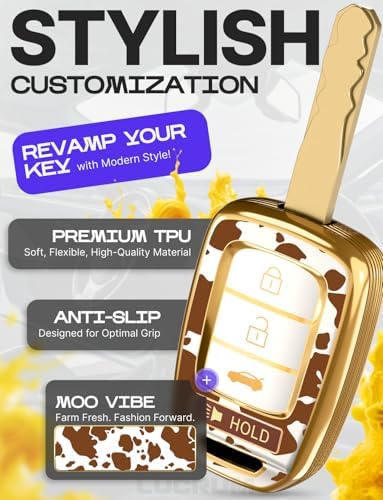 Lucrum Compatible with Honda Key Fob Cover & Keychain - Image 3