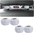 BELOMI 4 Pack Car Headrest Collars, Bling Car Head Rest Collars Rings Decor by BELOMI
