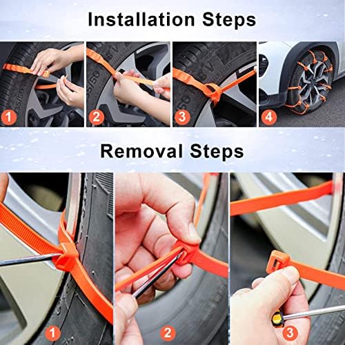 Reusable Snow Tire Chains for Trucks & SUVs - Image 4