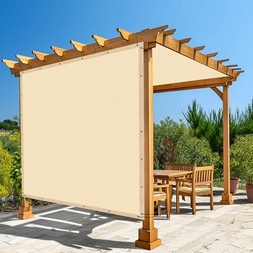 Amagenix 90% Pergola Shade Cover 10' X 14' Sun Shade Cloth by Amagenix