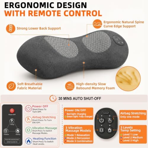 Cordless 3-in-1 Triple Fusion Back Massager - Image 6