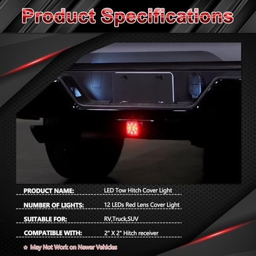 Cenipar Trailer Hitch Receiver Cover - Image 3
