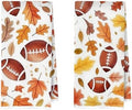 Fall Football Kitchen Towels Set by Unknown