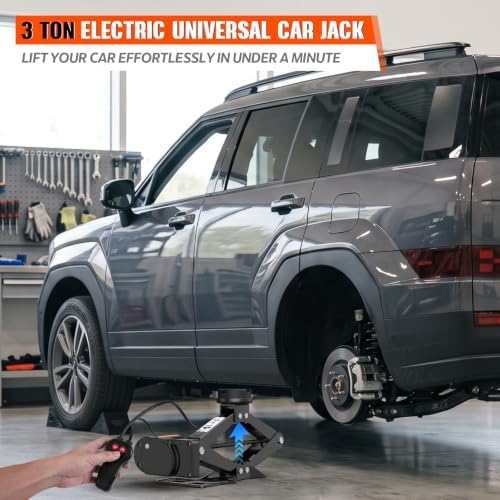 IMAYCC Electric Car Jack kit, 3 Ton Universal Tire Jack Repair Tools - Image 2