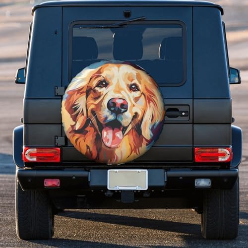 Funny Dog Spare Tire Cover Wheel Protectors - Image 3
