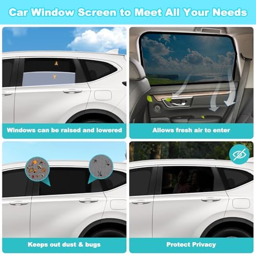 XCBYT 2017-2022 CRV Window Shades - Image 5