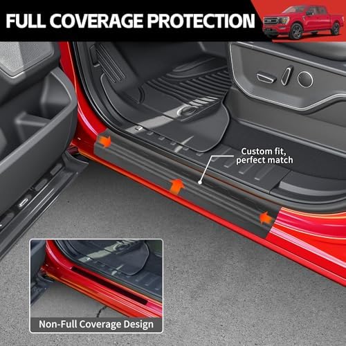 Full Coverage Door Sill Guards Kit Fit - Image 3