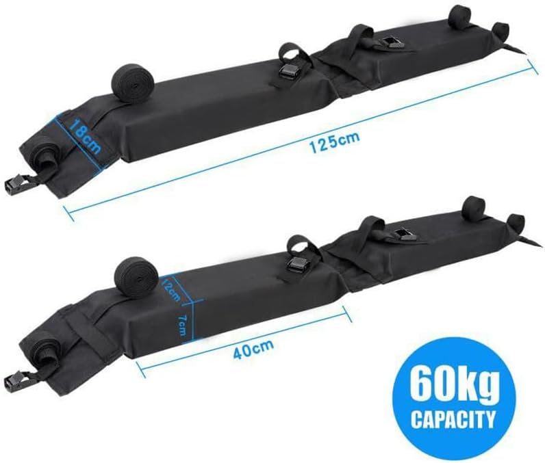 2 Pcs Soft Roof Rack Pads for Ford Freestyle Taurus X/Galaxy/Kuga Mustang - Image 3