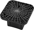 Hitch Cover Fits for 2-Inch Hitch, Detailed Spider Web by PATBIXES