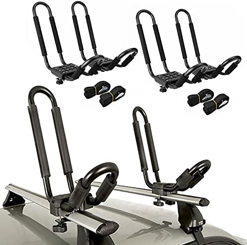 Generic J Bar Roof Rack, Complete Kayak Mount Set - Image 4