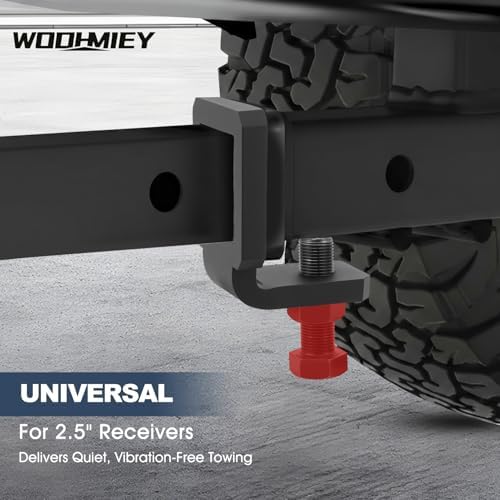 Anti Rattle Hitch Clamp 2 Inch & 2.5 Inch Heavy Duty Steel Hitch Tightener - Image 5