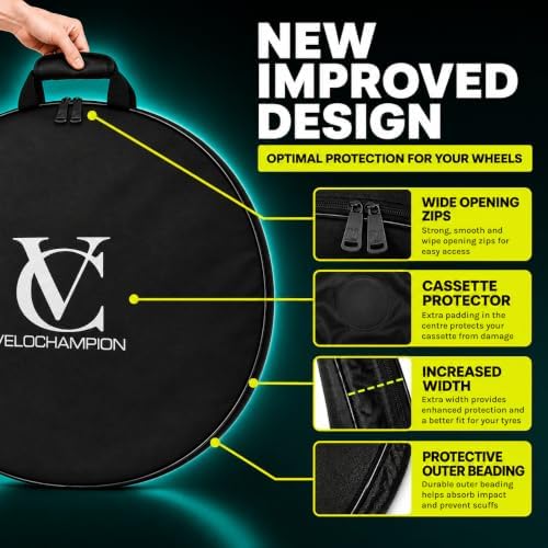 VeloChampion Waterproof Nylon Bike Wheel Bag, Small 16-24", 1 Pack - Image 5