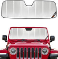Pigenius Windshield Sunshade for Jeep Wrangler 1997-2006 Front Window Sun Shade by Pigenius