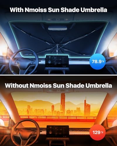 Nmoiss 2026 Windshield Sun Shade Umbrella - Image 2