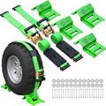 Trekassy Wheel Chock Tie-Down Kit by Trekassy