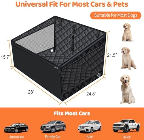 URPOWER Hard Bottom Dog Car Seat - Image 6