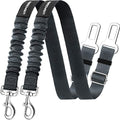 URPOWER Retractable Dog Seat Belt, Adjustable Safety Belt, 2 Pack by URPOWER