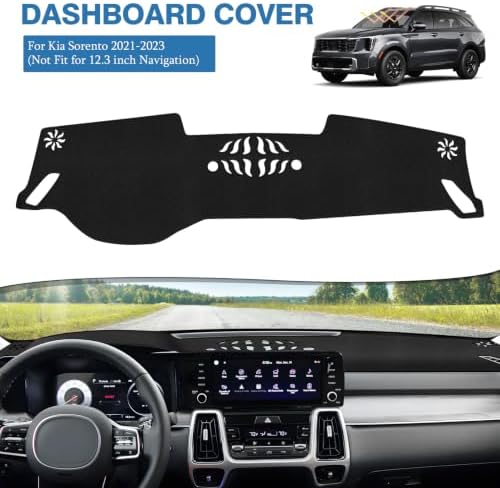 FIILINES Dash Cover Fit for 2021 2022 2023 Kia Sorento, Dashboard Mat for - Image 2