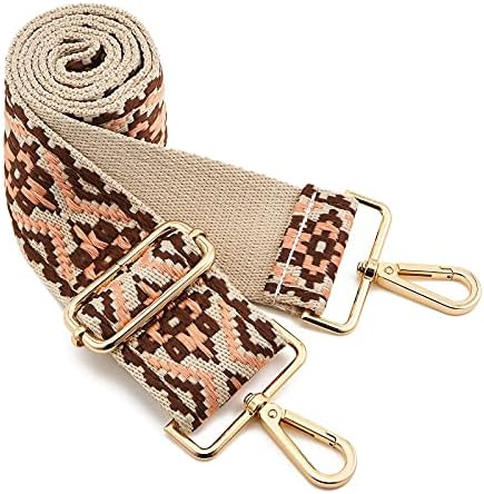 ZOOEASS Wide Shoulder Strap Adjustable Replacement Belt Crossbody Canvas Bag by Unknown