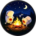 Spare Tire Cover with Marshmallow Campfire Wheel Protectors Weatherproof Spare by Unknown