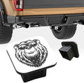 Trailer Hitch Cover, Fashionable Serious Bear Head Tow Hitch Cover by Unknown