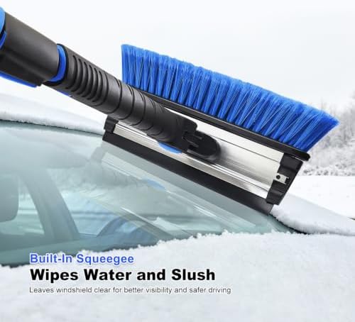 SEAAES 46.7 Inch SUV Long Snow Scraper and Brush - Image 5