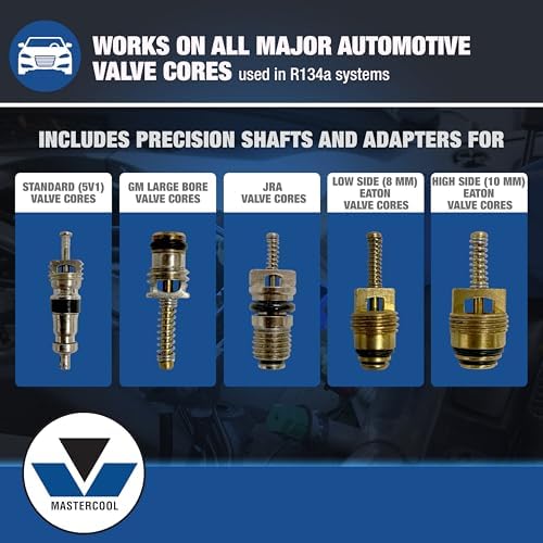 Mastercool 58490 R134a Valve Core Remover Installer Kit - Image 3