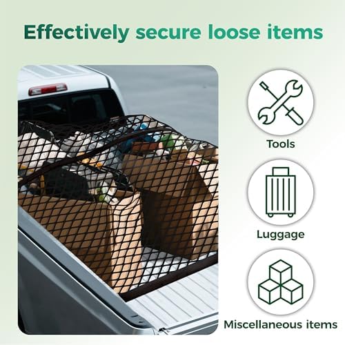 Highly Elastic Cargo Net with Hook - Image 6