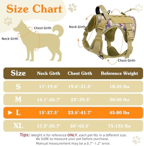 VavoPaw Heavy Duty Tactical Dog Harness - Image 2