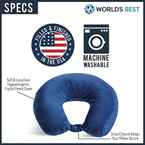 Wolf Essentials Adult Cozy Soft Microfiber Neck Pillow - Image 7