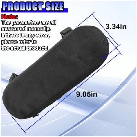 2PCS Car Elbow Pad Arm Rest Cover, Soft Armrest Cushion Pad - Image 2
