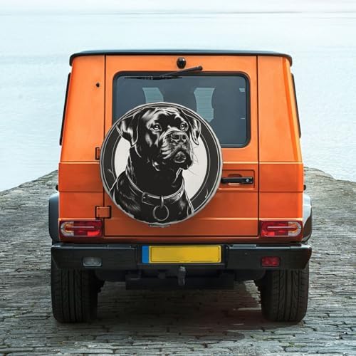 Funny Dog Spare Tire Cover Wheel Protectors - Image 6