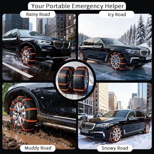Universal Anti-Skid Snow Tire Chains - Image 7