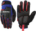 WORKPRO Heavy Duty Work Gloves, Synthetic Leather Impact Protection Working by WORKPRO