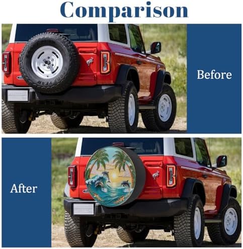 Summer Spare Tire Cover Waterproof Dust-Proof Spare Wheel Covers - Image 5
