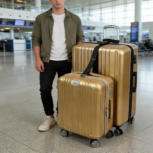 Luggage Straps, Add a Bag Luggage Strap, Heavy Duty Adjustable Suitcase Belt - Image 4