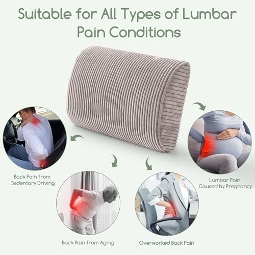 HIGOGOGO Lumbar Support Pillow for Recliner Chair/Accent Chair/Couch, Large - Image 6