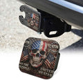 2 Inch American Flag Skull Trailer Hitch Cover Rubber Receiver Tube Plug Cap by Unknown