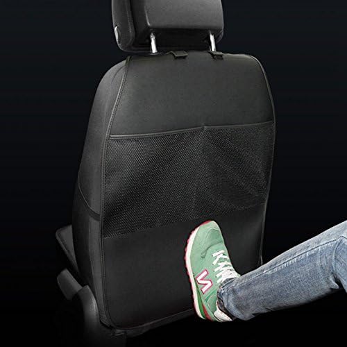 HCMAX 2 Pack Kick Mat Car Seat Back Protector Waterproof Easy to Clean - Image 2