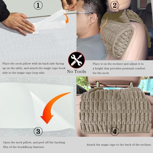 Memory Foam Recliner Neck Pillow. - Image 7