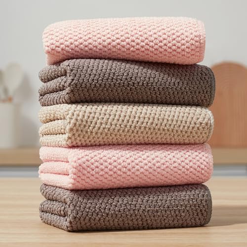 JOYMOOP Microfiber Cleaning Cloth, 5 Piece Set by JOYMOOP