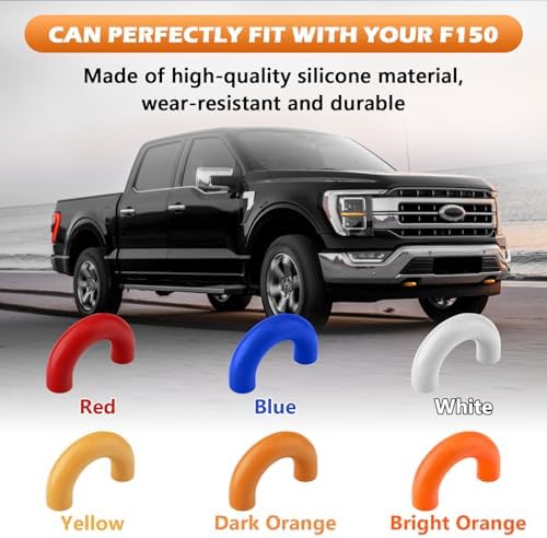 Tow Hooks Covers for F150 2004-2026/Bronco/Tundra Dark Orange - Image 3