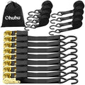 Ohuhu Ratchet Tie Down Straps, Cargo Straps by Ohuhu