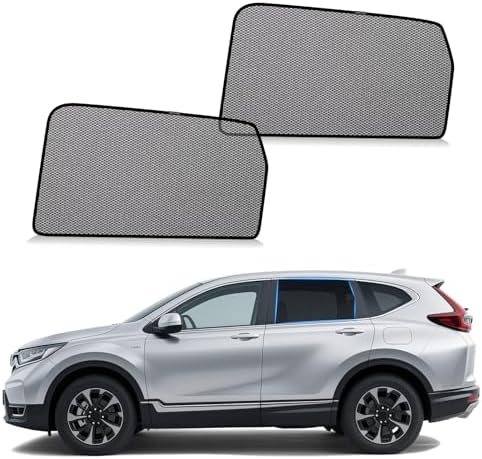 ZATOOTO Car Window Shades Honda CRV 2017-2022, Rear Side 2-Pack Mesh Set by ZATOOTO