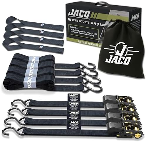 JACO Ratchet Tie Down Straps by JACOSuperiorProducts