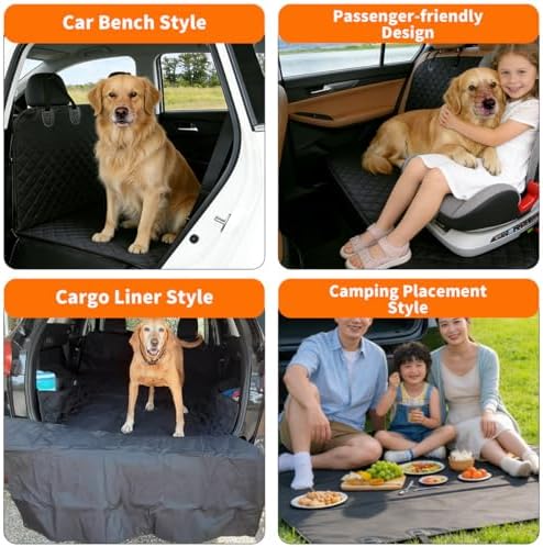Dog Car Seat Cover, Back Seat Extender - Image 5